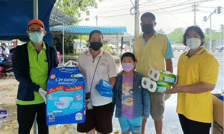 กลุ่มบริษัทศรีตรัง จัดโครงการบ้านเดียวกันเยี่ยมผู้ป่วยติดเตียง ปี 3