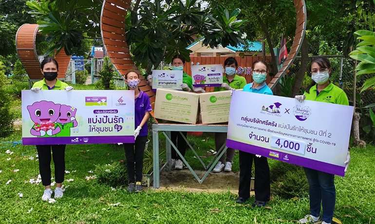 Sri Trang Group Fights Against COVID-19, Sending Care to Hospitals
