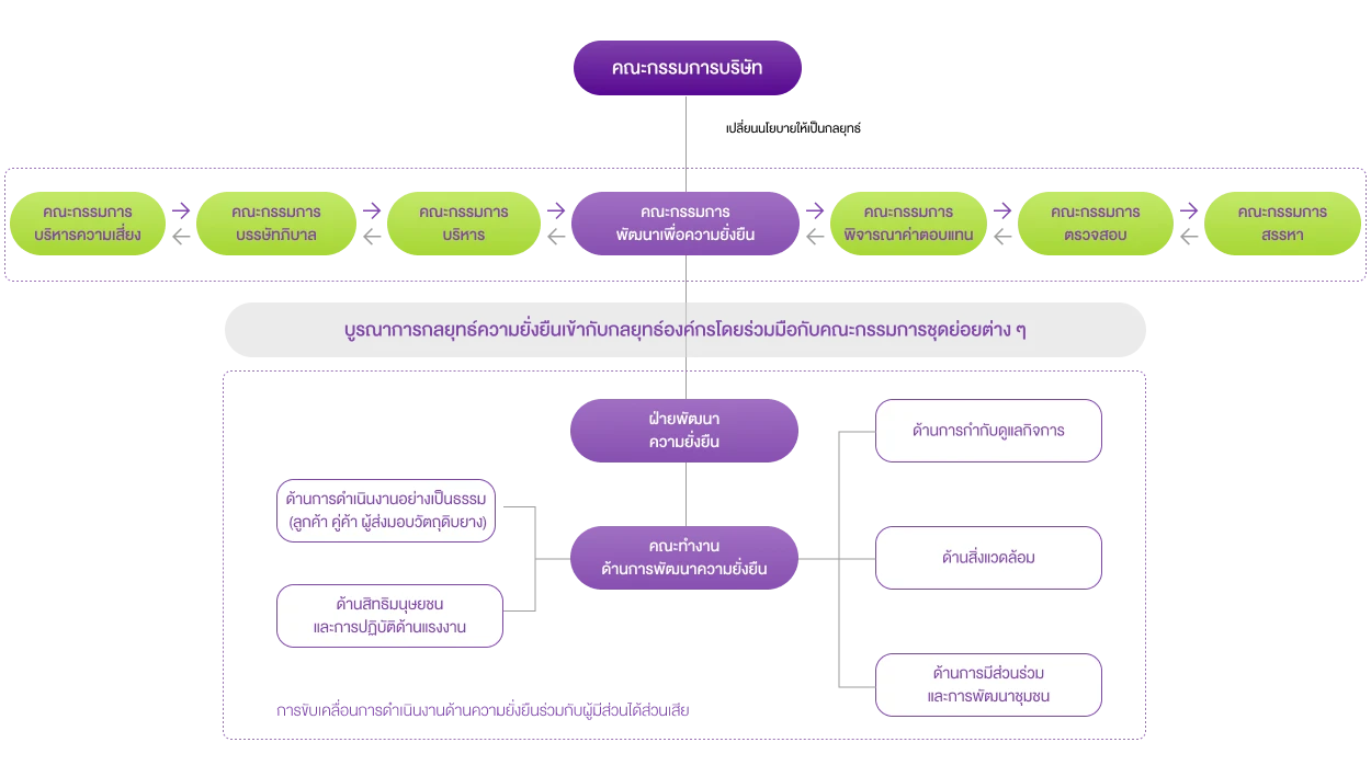 Sustainability Management Structure