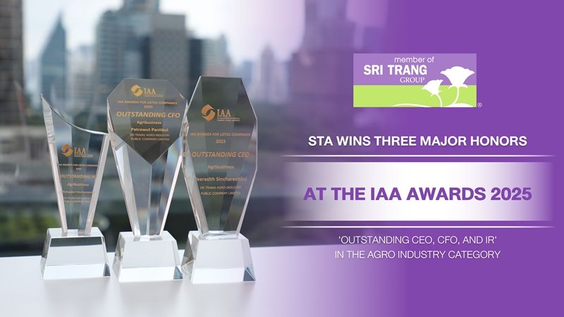 STA Wins Three Major Honors at the IAA Awards 2025 ‘Outstanding CEO - CFO - IR’ in the Agro Industry Category
