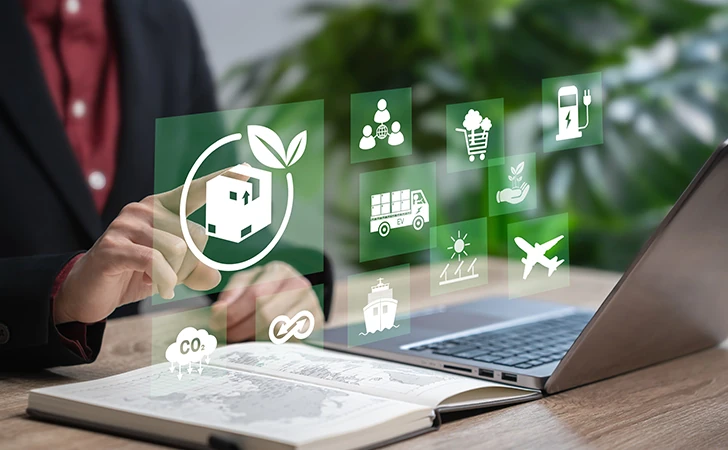 การป้องกันมลพิษและการขนส่งที่เป็นมิตรต่อสิ่งแวดล้อมตลอดห่วงโซ่อุปทาน (Pollution Prevention & Green Logistics throughout the supply chain)